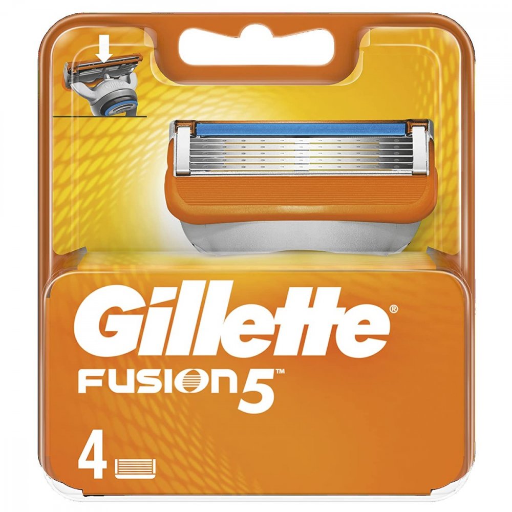 Gillette Fusion 5 náhrada 4 kusy