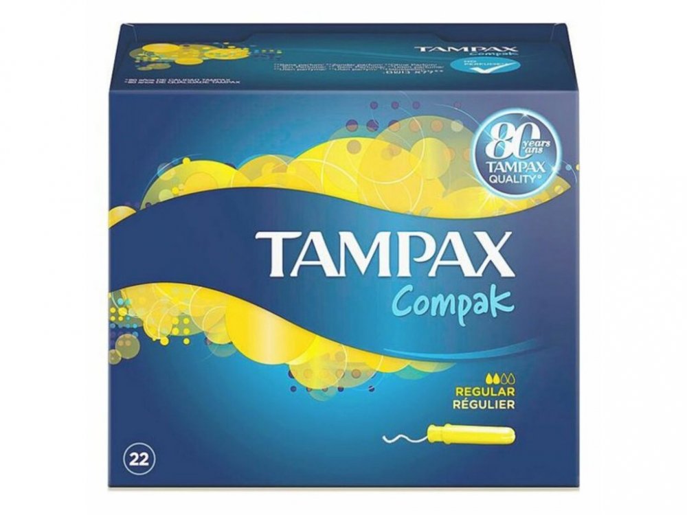 Tampax Compak Regular 22 kusů