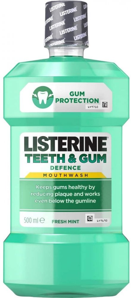 Listerine Teeth & Gum Protection Fresh Mint 500 ml