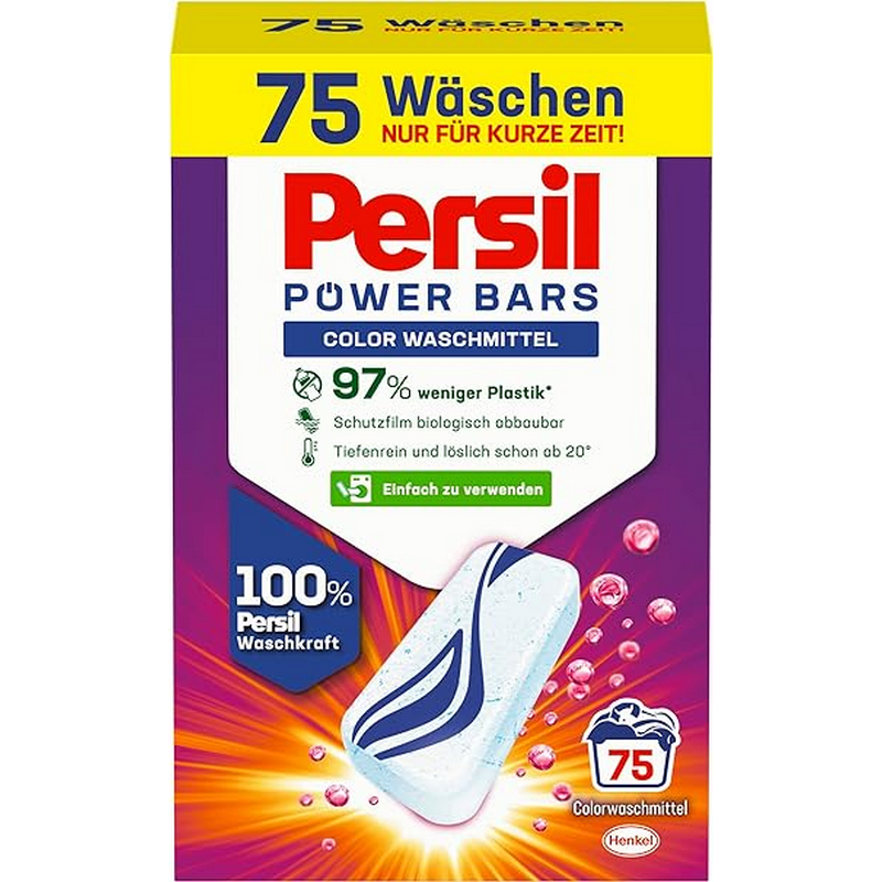 Persil POWER Bars Color Waschmittel 75 kusů