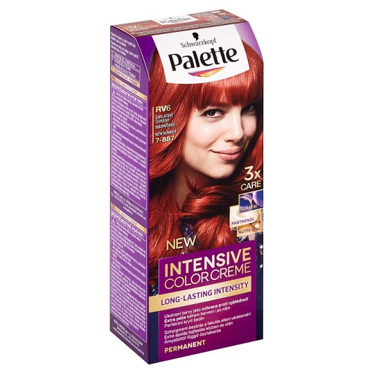 Palette Intinsive Color Creme barva na vlasy odstín RV6 7-887 Šarlatově červený