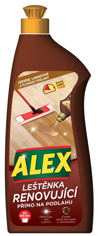 Alex Renovující leštěnka na dřevo a laminát 900 ml
