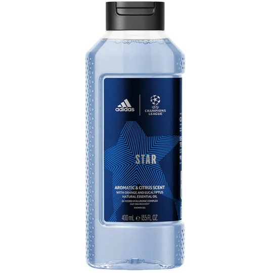 Adidas Sprchový gel UEFA modrý 400 ml