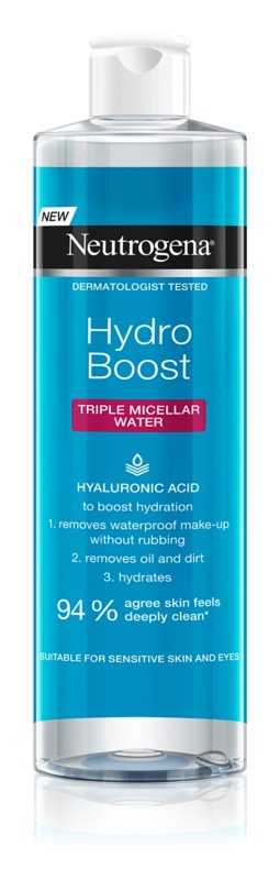 Neutrogena Hydro Boost micelární voda 3v1 400 ml