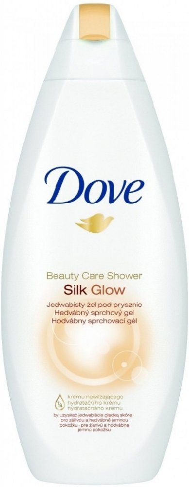 Dove Silk Glow sprchový gel 250 ml