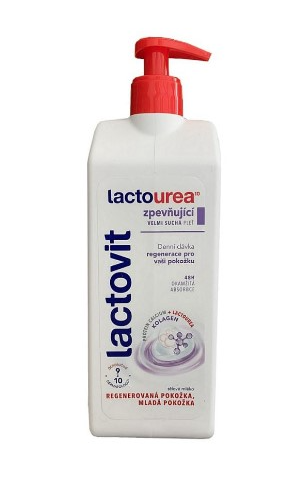 Lactovit LactoUrea Tělové mléko zpevňující s dávkovačem 400 ml