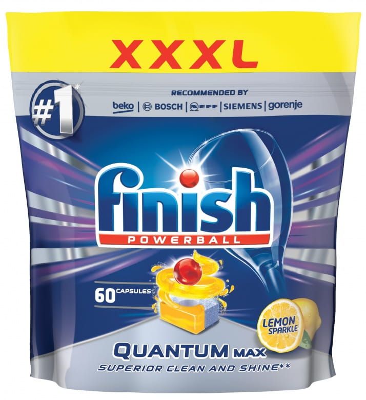Finish Quantum Max Lemon 60 kusů