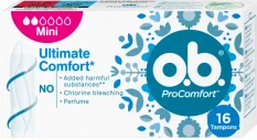 O.B. tampony Pro Comfort mini 16 ks