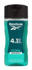 Reebok Shower Gel Cool your body sprchový gel 4 in 1 250 ml
