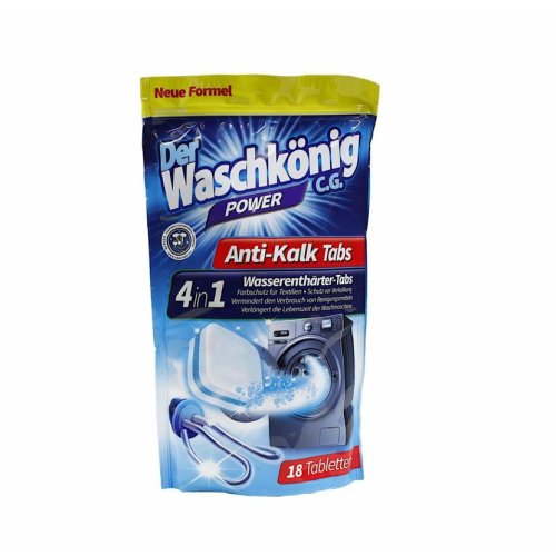 Waschkönig Anti-Kalk odstraňovací tablety 4v1 18 kusů