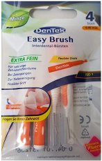 DenTek Easy Brush mezizubní kartáček máta 4 ks
