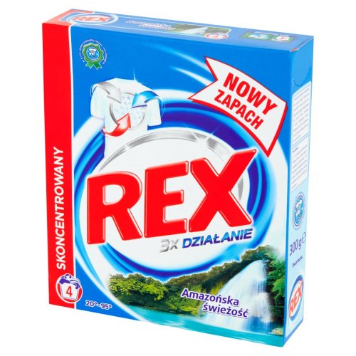 Rex prací prášek Amazonská svěžest 300g  4 praní