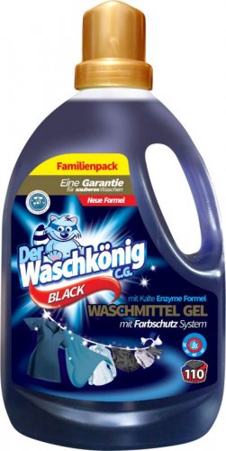 Waschkönig Prací gel na černé prádlo 3,305 l 110 PD