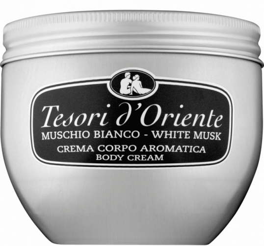 Tesori d'Oriente Tělový krém Muschio Bianco 300 ml