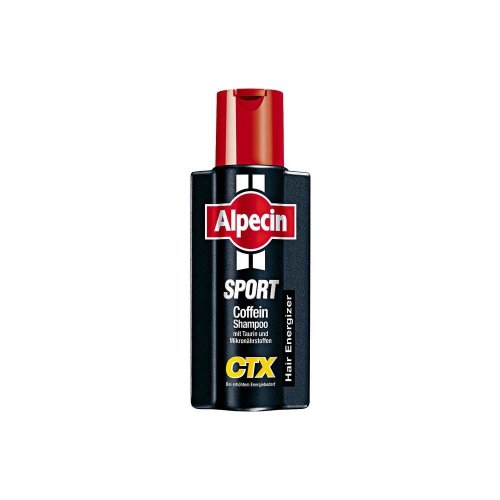 Alpecin Sport CTX kofeinový šampon proti vypadávání vlasů při zvýšeném výdeji energie 250 ml