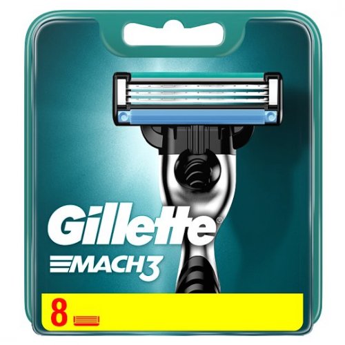 Gillette Mach3 náhradní hlavice 8 ks