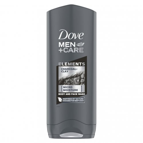 Dove Men+ Care Elements Charcoal & Clay sprchový gel 250ml