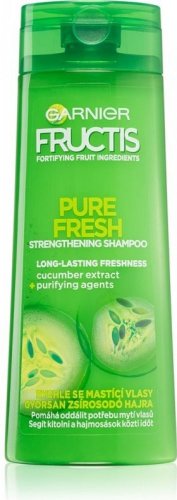Garnier Fructis Pure Fresh šampon na rychle se mastící vlasy 250 ml