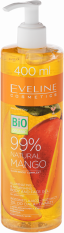 Eveline Cosmetics Natural Mango rozjasňující výživný gel na tvář i tělo 400 ml