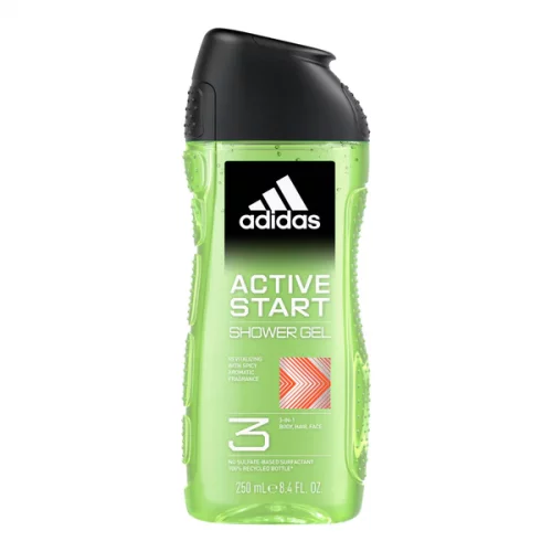 Adidas Active Start 3in1 sprchový gel pro muže 250 ml
