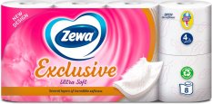 Zewa Exclusive Ultra Soft toaletní papír 4vrstvý 8 rolí