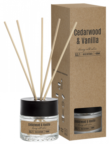 Bispol vonný difuzér Cedarwood & Vanilla 50 ml
