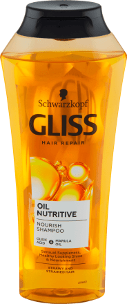 SCHWARZKOPF Gliss Kur Dámský šampon Oil Nutritive 250 ml