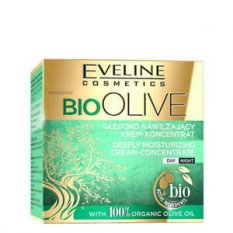 Eveline Cosmetics bio Olive Hluboce hydratační pleťový krém 50 ml