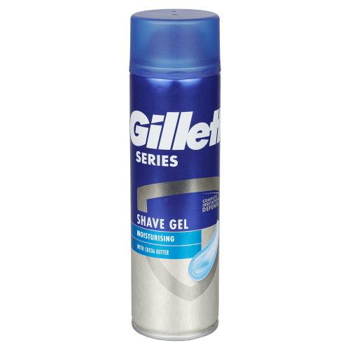 Gillette Series 3x Action Sensitive gel na holení 200 ml