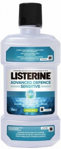 Listerine Advaced White Clean Mint 500 ml