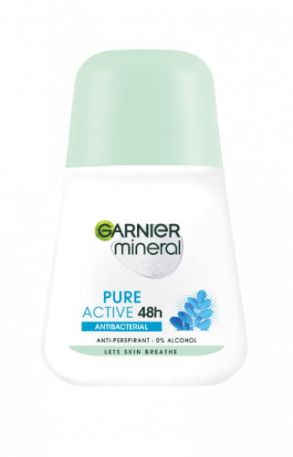 Garnier Mineral Pure Active antiperspirant roll on 48h 50 ml