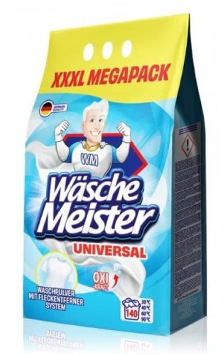 Wäsche Meister UNIVERSAL prací prášek na 140 praní 10,5 kg