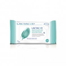 Lactacyd Antibacterial ubrousky pro intimní hygienu 15ks