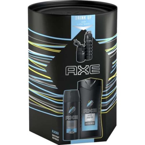Axe Alaska - Deodorant 150ml + Sprchový gel 250ml + láhev na vodu 500ml