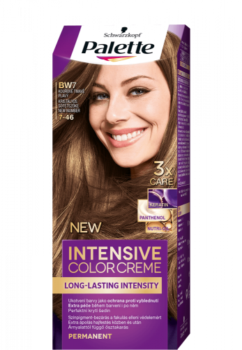Palette Intesive color creme barva na vlasy odstín BW7 7-46 Kouřově tmavě plavý