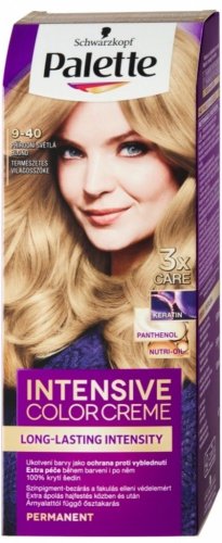 Palette Intensive Color Creme barva na vlasy Přírodní Světlá Blond 9-40