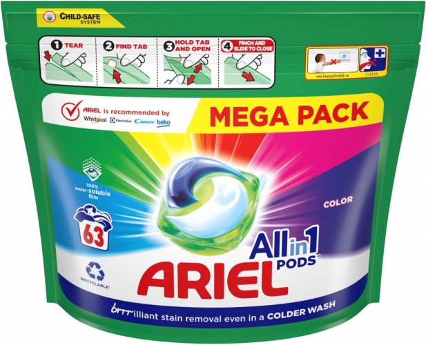 Ariel pods Allin1 63ks COLOR Mega Pack
