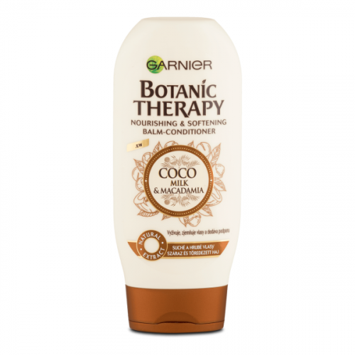 Garnier Botanic Therapy Coco Milk & Macadamia balzám pro suché a hrubé vlasy 200 ml