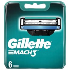Gillette MACH 3 - 6 náhrady