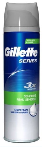 Gillette Series pěna na holení Soothing Aloe Vera 250 ml
