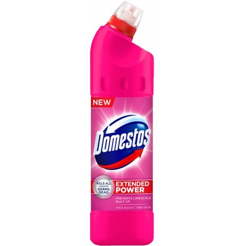 Domestos Extended Power Pink tekutý dezinfekční a čistící přípravek 750 ml
