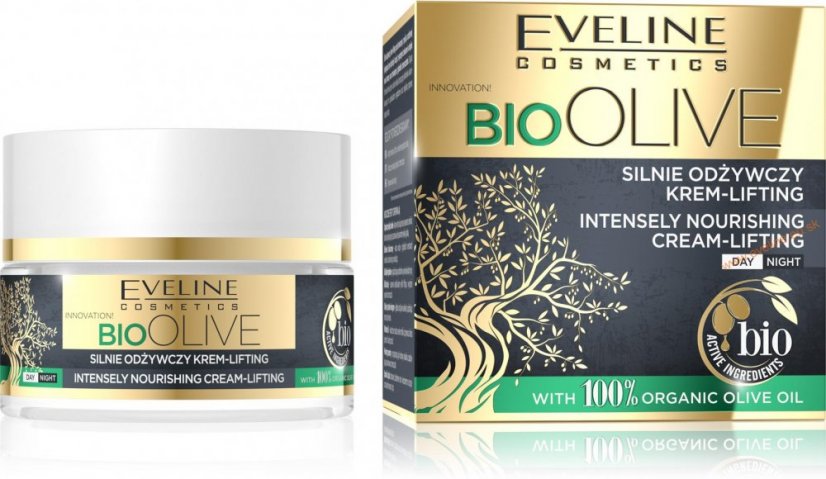 Eveline Cosmetics bio Olive Silně výživný krém lifting 50 ml