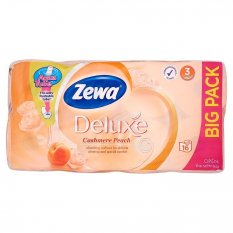 Zewa Deluxe toaletní papír Aqua tube Cashmere Peach 3 vrstvý 16 rolí