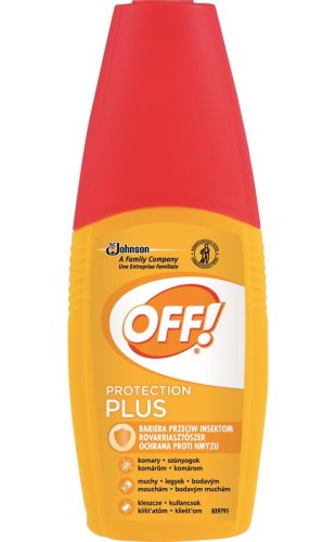 Off! Protection Plus repelent proti hmyzu rozprašovač 100 ml