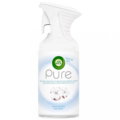 Air Wick Pure spray osvěžovač vzduchu Jemná bavlna 250 ml
