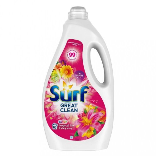 Surf Color Tropical Lily & Ylang Ylang prací gel 3L  60 praní