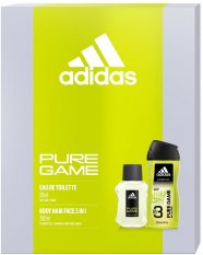 GIFT SET Adidas Pure Game toaletní voda 50 ml + sprchový gel 3in1 250 ml