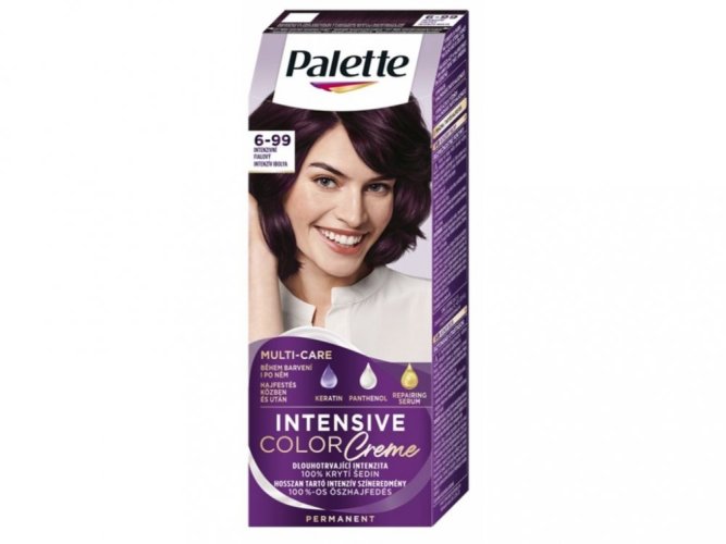 Palette Intensive color creme barva na vlasy odstín V5 6-99 intenzivní fialová