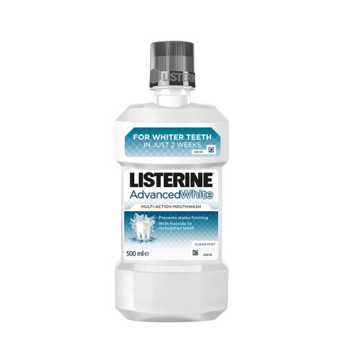 Listerine ústní voda Advanced White Mild 500ml