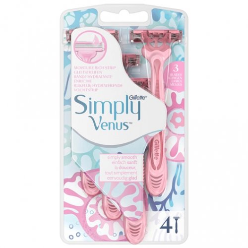Gillette Simply Venus 3 blades 4ks